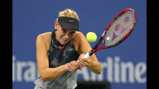 Richel Hogenkamp vs. Donna Vekic | US Open 2019 R1 Highlights