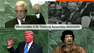 Memorable UN General Assembly moments