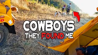 CAUGHT By Chilean COWBOYS Wild Camping! 😱​