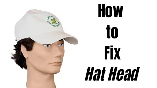 How to Prevent Hat Head - TheSalonGuy