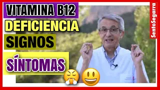 ✴️ VITAMINA B12 🤨 DEFICIENCIA 👉 8 SIGNOS y SÍNTOMAS