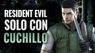 SOLO A CUCHILLO EN RESIDENT EVIL REMAKE