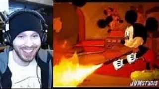 DON'T MESS WITH MICKEY! YTP Mickey Mouse and the House of Pandemonium Reaction! charmx3 reupload