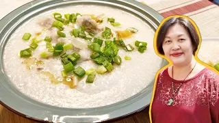 Chicken Porridge Chinese Style | Chicken Congee Recipe | 鸡粥 | Bubur Ayam Chinese Styl