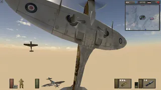 Battlefield 1942 dogfights JumpY vs sharp