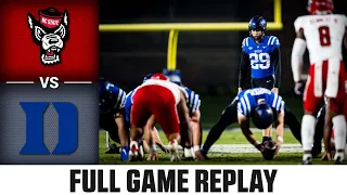 NC State vs. Duke Full Game Replay | 2023 ACC Football