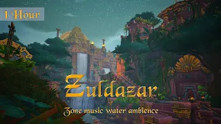 Zuldazar Music & Water Ambience (1 hour, World of Warcraft) for Relaxing, Sleep, Meditation, ASMR