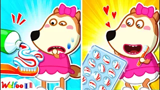 Lucie ! Ne Prenez Pas Trop De Dentifrice 😨 Dessin Animé Pour Bébé 🎉 Collection D'épisodes