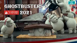 GHOSTBUSTERS 3 AFTERLIFE (NEW 2021) Baby Pufts Marshmallow Man Attack Scene