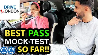 BEST MOCK TEST PASS SO FAR! - How to Pass Your Driving Test - UK Learner Driver 2022