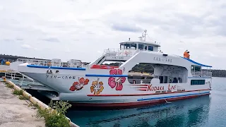 【40 min. stay】🍨Go to a cafe on a remote island to eat sweets.🚢沖縄　久高島 OKINAWA離島