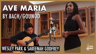 "Ave Maria" by Bach/Gounod performed by Sakeenah Godfrey and Wesley Park on a 2020 Mark Usherovich