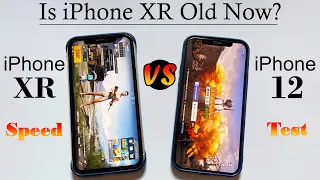 iPhone XR vs iPhone 12 Speed Test in 2021🔥| How it Performs After 3 Years? A12 vs A14 Bionic(HINDI)