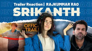 Russian Girl Reacts : SRIKANTH (Official Trailer): RAJKUMMAR RAO