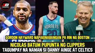 NICOLAS BATUM PIPIRMA SA LA CLIPPERS | TAGUMPAY PA RIN ANG CELTICS SA PAG ALIS NI HAYWARD