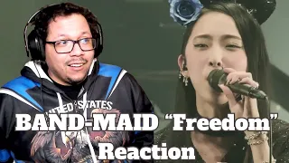 Band Maid Reaction "Freedom" (Live) *These Ladies are Something Else!*