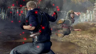 Resident Evil 4 Remake Mercenaries - WESKER Mod With Melee Attack Animations (Village 1735K S++)