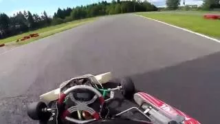 My first experience on the kart Rotax Max