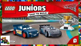 LEGO instructions - Juniors - Cars 3 - 10745 - Florida 500 Final Race (Book 1)