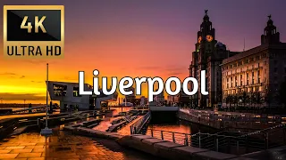 🇬🇧 LIVERPOOL, UNITED KINGDOM [4K] Drone Tour - Best Drone Compilation - Trips On Couch
