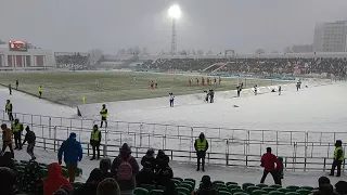 1.04.18 ФК Уфа (Уфа) - ФК Зенит (Санкт-Петербург). Момент. Заболотный не подпадает с 5 метров