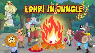 Lohri In Jungle | English Moral Story | English Cartoon | English Story |  MahaCartoon Tv English