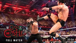 FULL MATCH- Reigns vs Mcintyre  - Undisputed WWE Universal Title Match: Clash at the Castle 2022