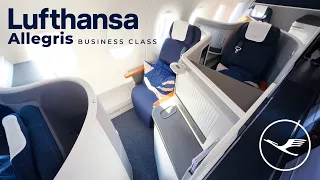 Lufthansa's NEW ALLEGRIS Business Class | Privacy Window Seat | Review