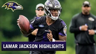 Lamar Jackson Training Camp Highlights | Baltimore Ravens