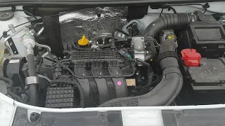 Dacia Sandero 2020, 1.0 SCe Benzin, engine sound at 11000 km (6800 miles)
