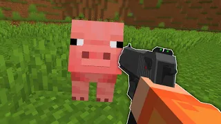 Adding GUNS to MINECRAFT VR