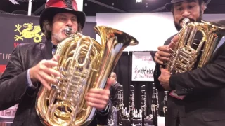 Wessex tornister tubas Jazz at NAMM 2017