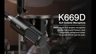 Обзор микрофона fifine k669d. Тест и сравнение с Rode PodMic