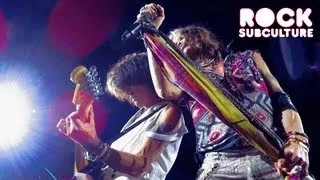 Aerosmith 'Train Kept A-Rollin' at Oracle Arena in Oakland on 8/4/12