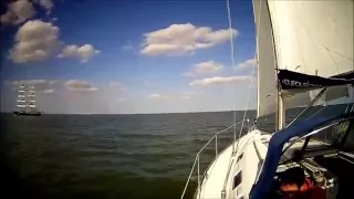 Dufour 385 sailing