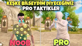 EN PRO TAKTİKLER ❗️KEŞKE DAHA ÖNCE YAPSAYDIM DİYECEKSİNİZ ❗️PUBG MOBİLE 2023