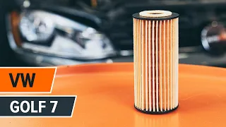 Как заменить моторное масло и масляный фильтр на VW GOLF 7 [ВИДЕОУРОК AUTODOC]