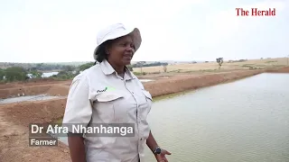 Dr Nhanhanga on the basic concepts in fish farming