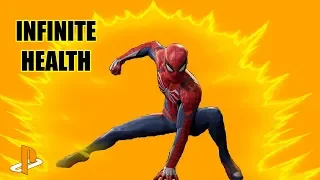Marvel's Spiderman PS4 BEST BUILD: BEST DEFENSIVE BUILD Infinite Health