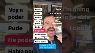 👉 Adivina la CONJUGACIÓN del verbo PODER en INGLÉS 👇Comenta la palabra CLASE y te mando clase gratis