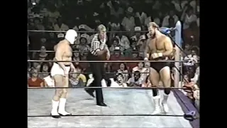 Mr Wrestling 2 vs Arn Anderson. Mid-South Wrestling 1983