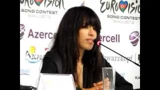 ESCKAZ live in Baku: Loreen -Euphoria Sweden Press Conference