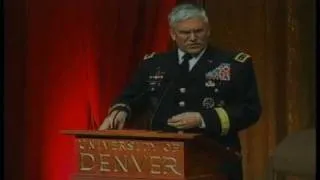 General George W. Casey Speaks at the Founders Day Gala | University of Denver (2010)