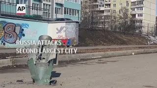 Russia attacks second largest city in Ukraine