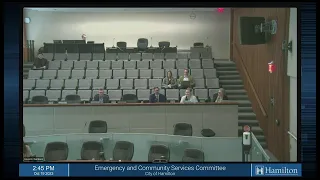 Emergency & Community Services Committee Meeting - October 19, 2023