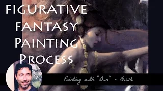 Fantasy Painting Process and Art Talk (part 1)