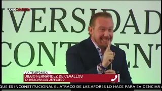 Este gobierno ha sido el de la muerte: Diego Fernández de Cevallos