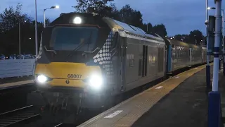 How a Class 68, Should depart a station! Noise