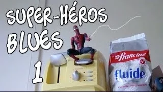 Super Heros Blues 1 - stop-motion animation, Spiderman, Max Steel