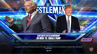 WWE 2K23 | Joe Biden vs. Donald Trump | WWE United States Championship